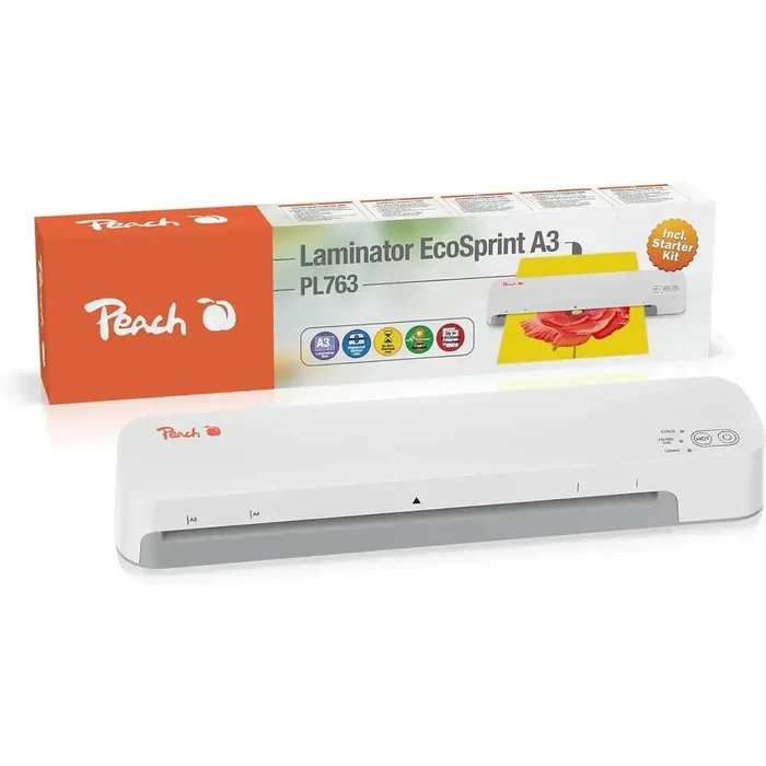 Peach Eco Sprint A3 Tabletop Laminator PL763 (White)
