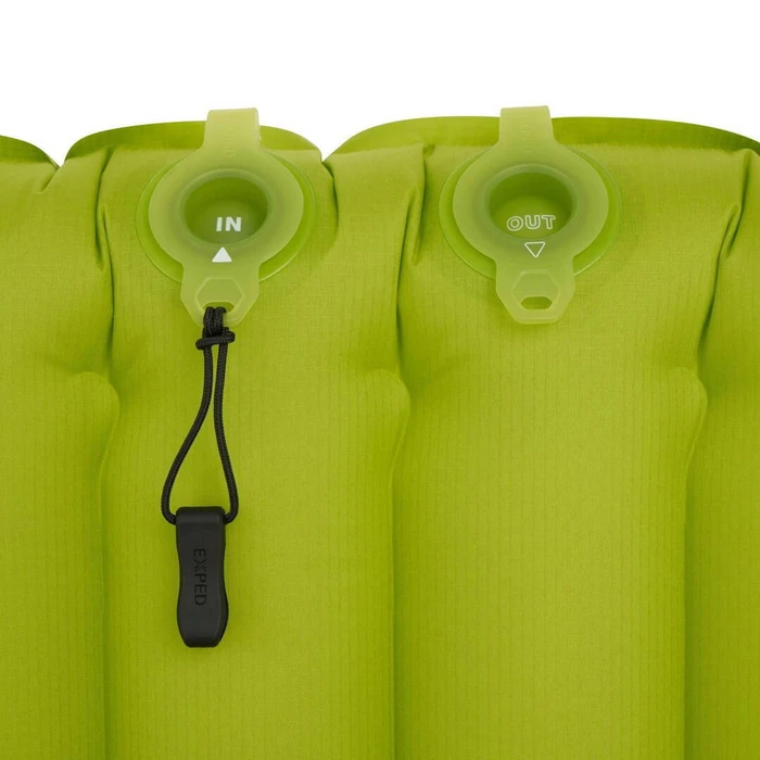 Exped SynMat Single Camping Sleeping Mat 7 cm Green (R-Value 3.2)