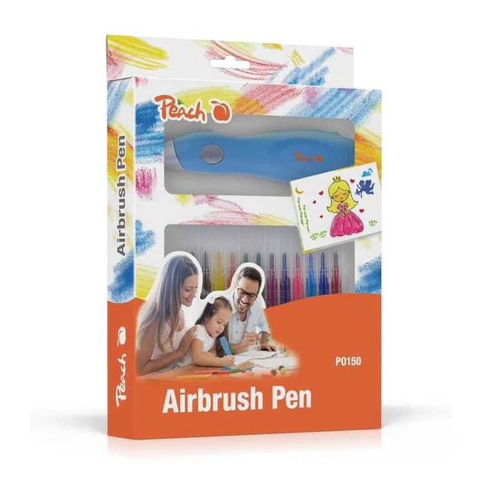 Peach Ηλεκτρικό Σετ Αερογράφου Βαφής PO150