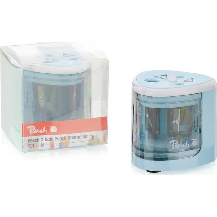 Peach Electric Pencil Sharpener PO102 Universal - Blue