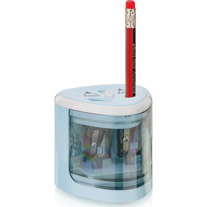 Peach Electric Pencil Sharpener PO102 Universal - Blue