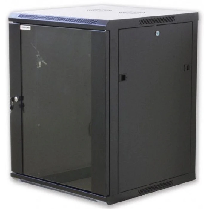 Intellinet Wall-Mount Rack Cabinet 12U I-CASE EW-2012BKL