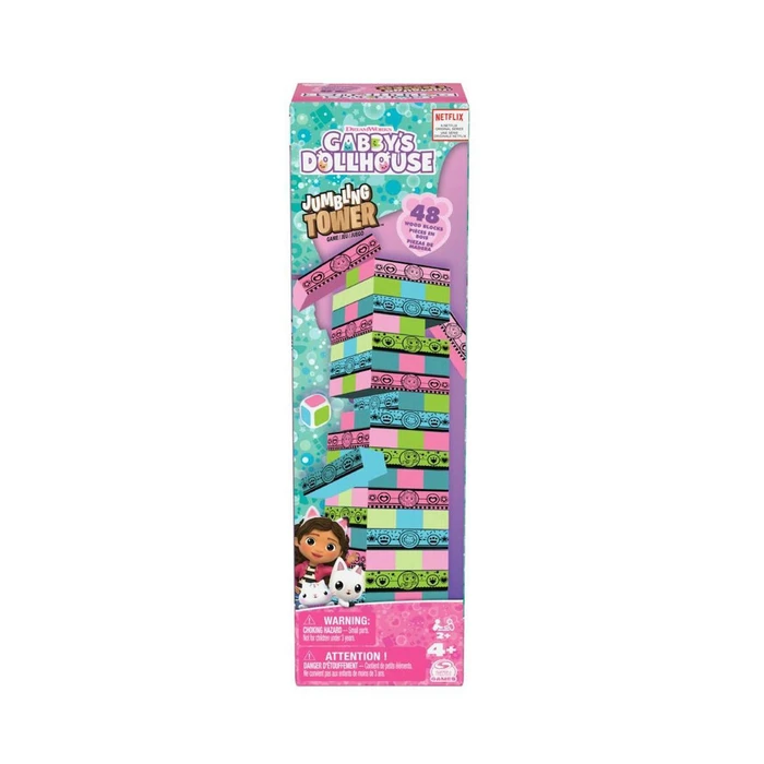 Spin Master Παιχνίδι Στοίβαξης Gabby's Dollhouse Jumbling Tower