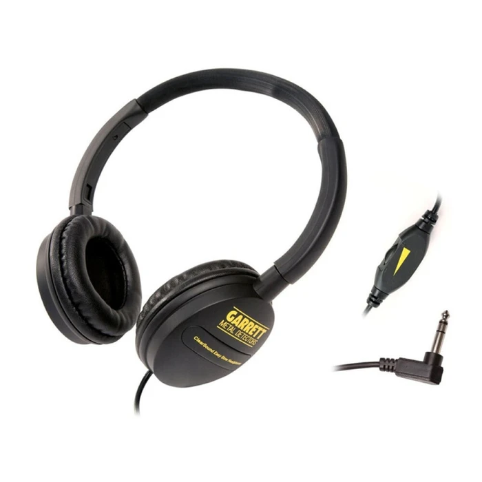 Garrett Premium Easy Stow Headphones for Metal Detectors (Model 1612700)