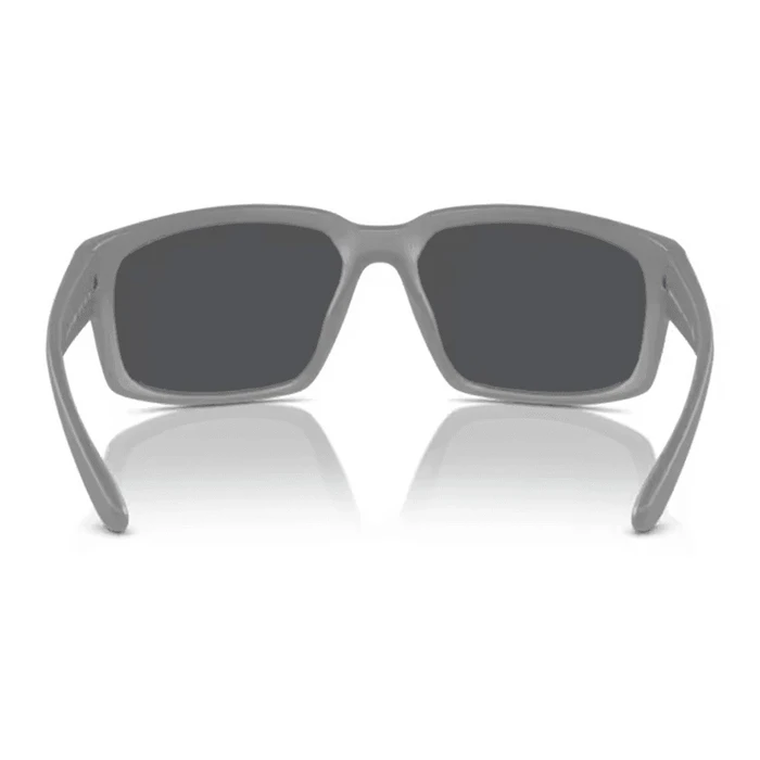 Armani Exchange Unisex Γυαλιά Ηλίου με Γκρι Κοκκάλινο Σκελετό και Γκρι Φακό AX4142SU 818087