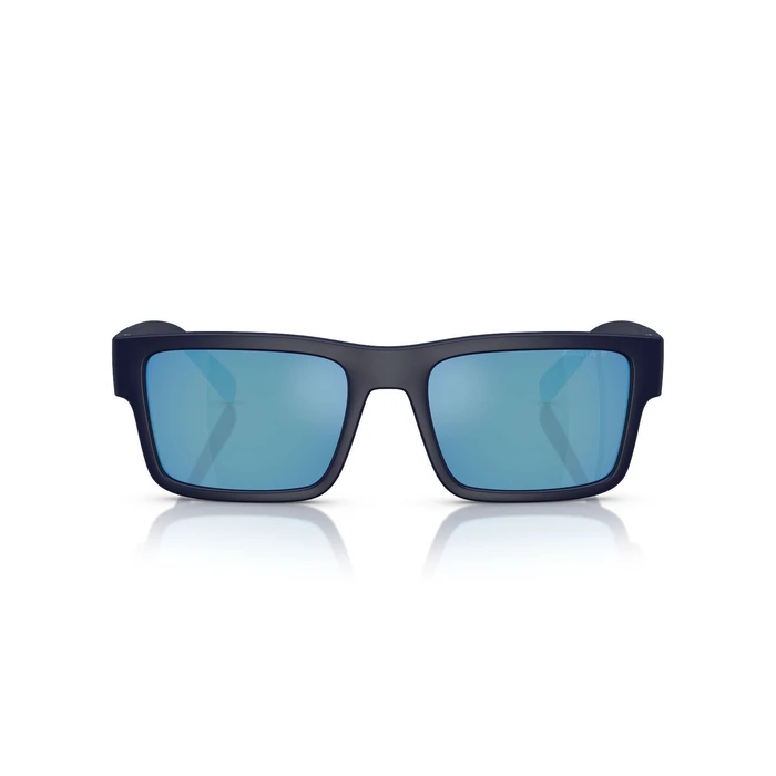 Arnette Men's Sunglasses AN4344-275922 - Matte Dark Blue (Navy) Frame, Dark Grey Mirror Polarized Lenses, 54/19/145 mm