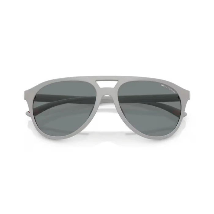 Armani Exchange Ανδρικά Γυαλιά Ηλίου AX4156SU 59/17/145 Γκρι Κοκκάλινο Σκελετό