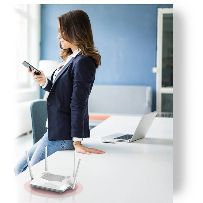 D-LINK R32 EAGLE PRO AI Wi?Fi 6 AX3200 Smart Router (R32)