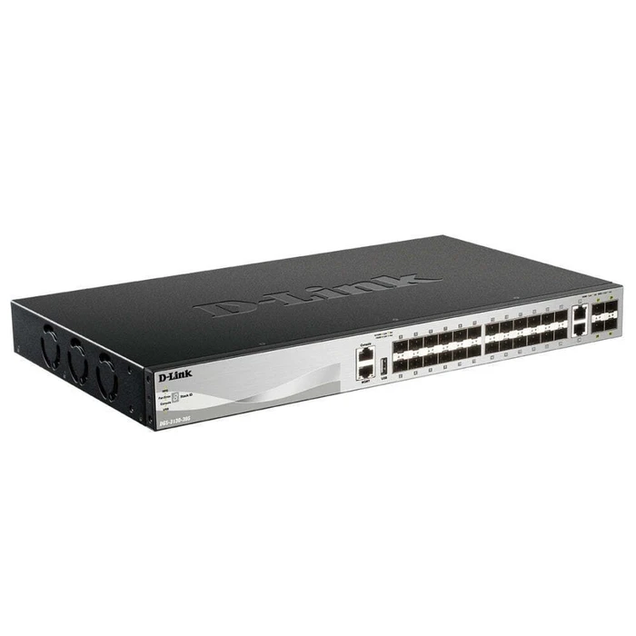 D-Link DGS-3130-30PS/E 30-Port L2+ PoE Gigabit Stack Switch