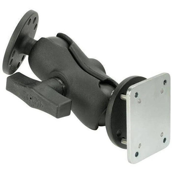 RAM Mount Drill-Down Dashboard Mount with Backing Plate - C Size (RAM-101-B-225B2U)