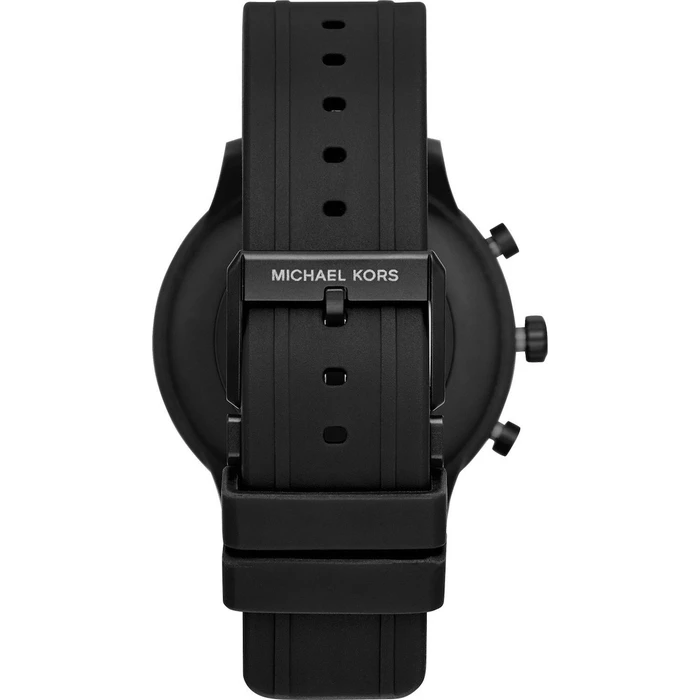 Michael Kors MKGO Stainless Steel 43mm Smartwatch με Παλμογράφο (Μαύρο)