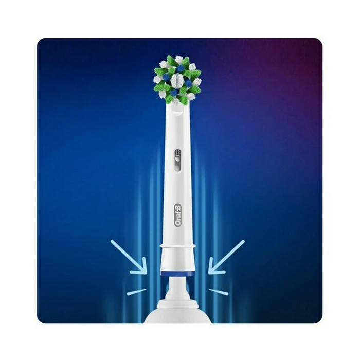 Oral-B CrossAction Electric Toothbrush Replacement Heads 8pcs White (80711280) (BRA80711280)