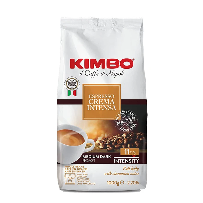 Kimbo Espresso Crema Intensa 1kg Coffee Beans (100% Arabica)