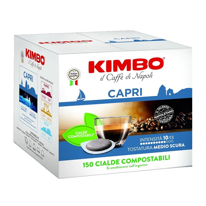 Kimbo CAPRI - 44mm E.S.E. pods - 150 τεμάχια (7,3 g ανά pod)