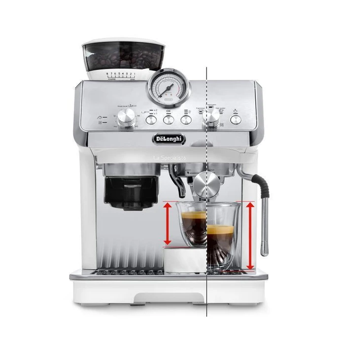 DeLonghi La Specialista Arte EC 9155.W (λευκό / ανοξείδωτο)