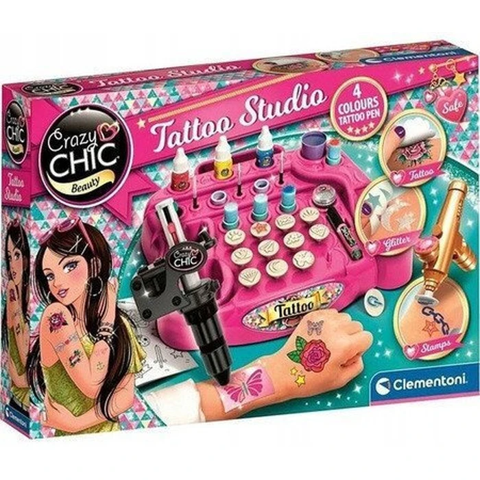 Σετ Στούντιο Τατουάζ Cle Crazy Chic 18261
