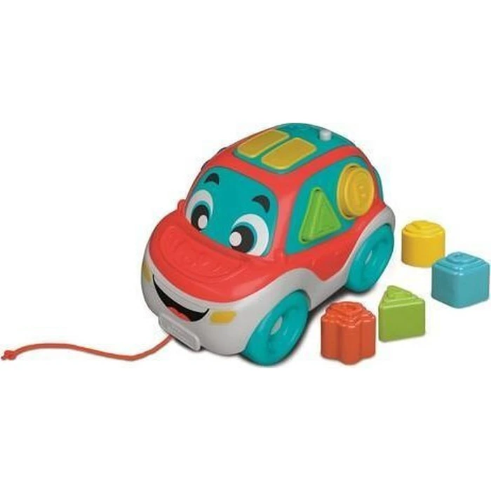 Baby Clementoni Παιχνίδι Ταξινόμησης Σχημάτων Car Shape & Color Sorter για 10+ Μηνών (50808)