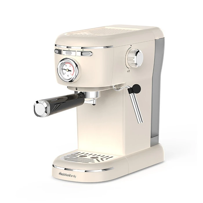 Melchioni Aromatica Plus 3-in-1 White Espresso Coffee Machine