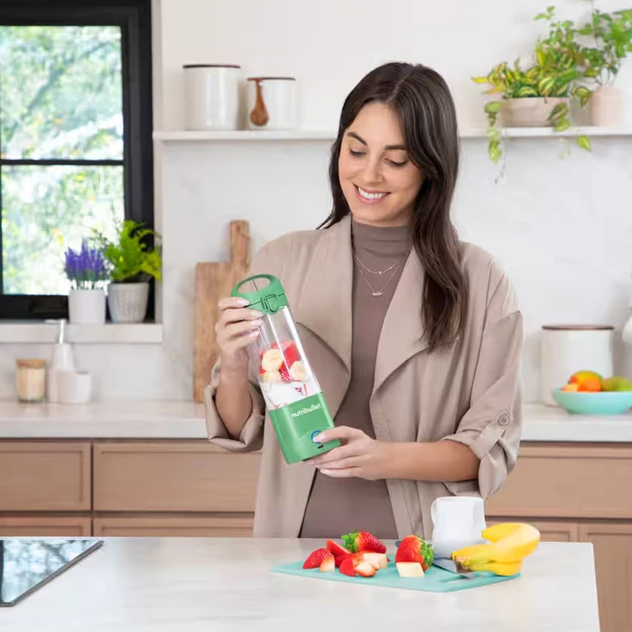 NutriBullet Μπλέντερ για Smoothies 0.475lt Green NBP003LG