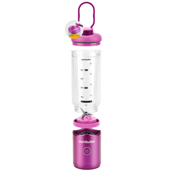 Μπλέντερ nutribullet Flex φορητό επαναφορτιζόμενο 650ml violet NBP013VT