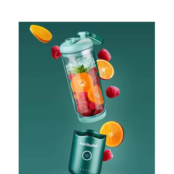 Μπλέντερ nutribullet Flex NBP013GR φορητό επαναφορτιζόμενο 590ml πράσινο