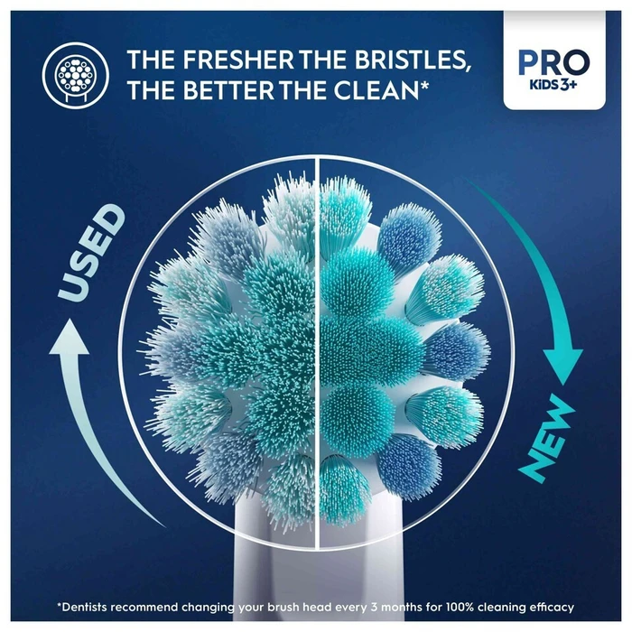 Oral‑B Vitality Pro Παιδική Ηλεκτρική Οδοντόβουρτσα Frozen με Χρονόμετρο & Θήκη Ταξιδιού