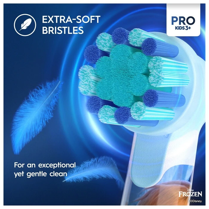 Oral‑B Vitality Pro Παιδική Ηλεκτρική Οδοντόβουρτσα Frozen με Χρονόμετρο & Θήκη Ταξιδιού