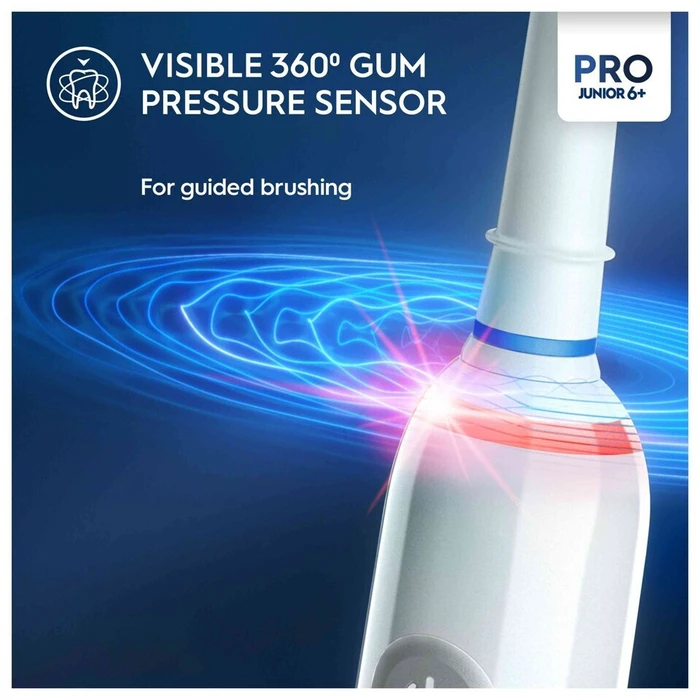 BRAUN ORAL‑B Junior Pro 6 Plus Frozen Electric Toothbrush for Kids 6+