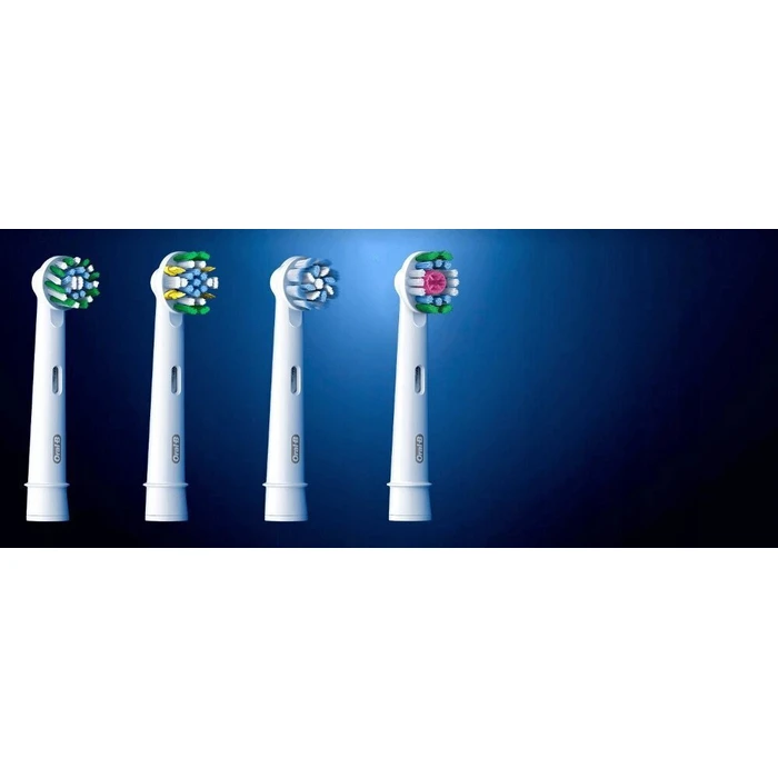 ORAL-B Ανταλλακτικές Κεφαλές Οδοντόβουρτσας CrossAction 6 τεμάχια Λευκό