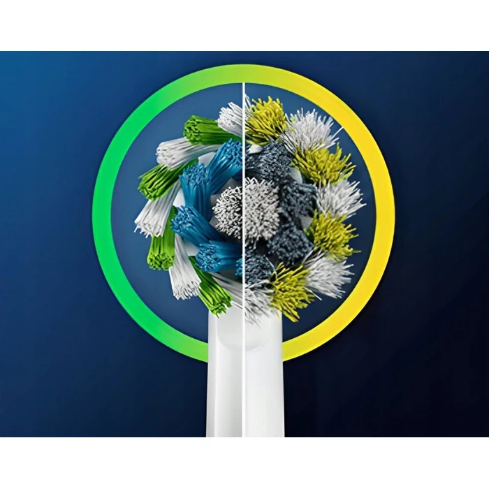 ORAL-B Ανταλλακτικές Κεφαλές Οδοντόβουρτσας CrossAction 6 τεμάχια Λευκό