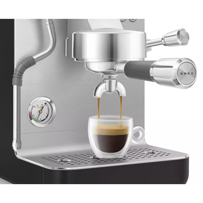 SMEG Espresso Coffee Machine Collection Black EMC02BLMEU