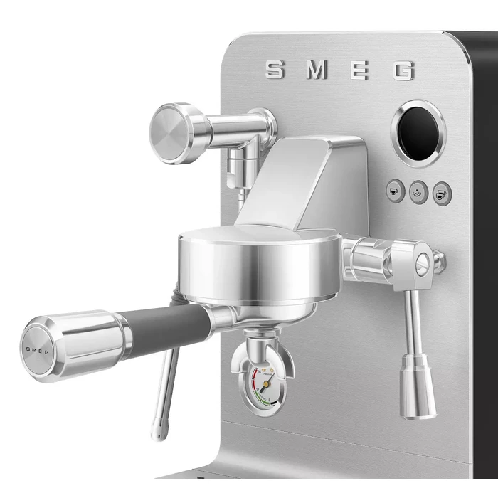 SMEG Espresso Coffee Machine Collection Black EMC02BLMEU