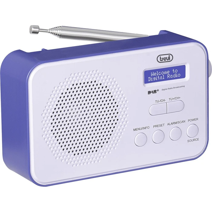 Trevi Digital Portable Radio DAB/DAB+/FM with RDS DAB-7F92R/BL