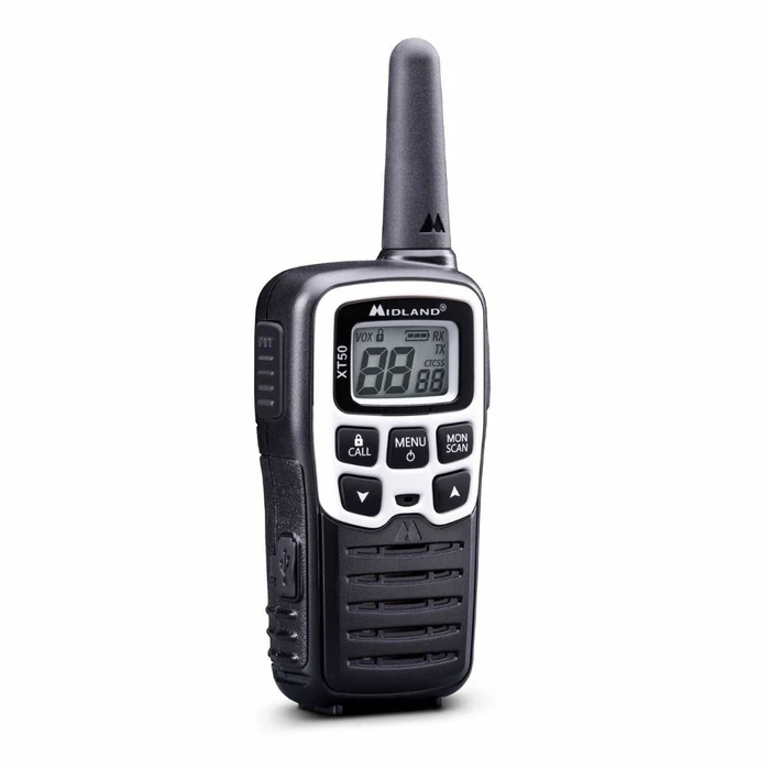 Midland XT50 Adventure Ασύρματος Πομποδέκτης PMR με Μονόχρωμη Οθόνη Σετ 2τμχ
