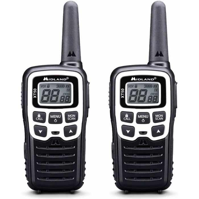 Midland XT50 Adventure Ασύρματος Πομποδέκτης PMR με Μονόχρωμη Οθόνη Σετ 2τμχ