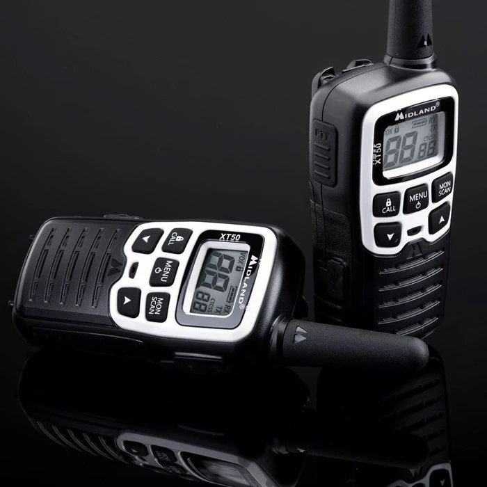 Midland XT50 Adventure Ασύρματος Πομποδέκτης PMR με Μονόχρωμη Οθόνη Σετ 2τμχ