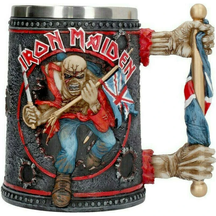 Nemesis Now Iron Maiden Eddie The Trooper Tankard Mug