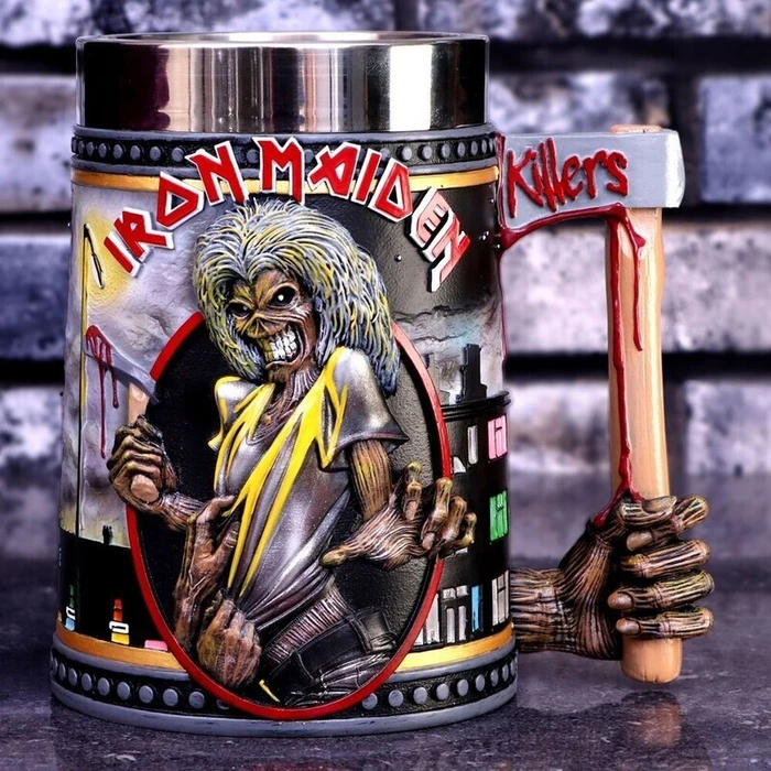 Nemesis Now Iron Maiden Killers Tankard 15.5cm
