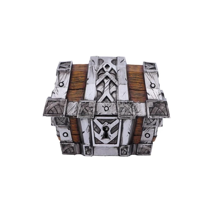 Nemesis Now Κουτί Αποθήκευσης World of Warcraft Silverbound Treasure Chest Box 13cm