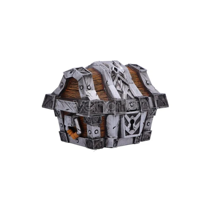 Nemesis Now Κουτί Αποθήκευσης World of Warcraft Silverbound Treasure Chest Box 13cm