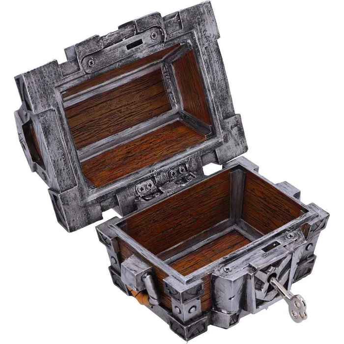 Nemesis Now Κουτί Αποθήκευσης World of Warcraft Silverbound Treasure Chest Box 13cm