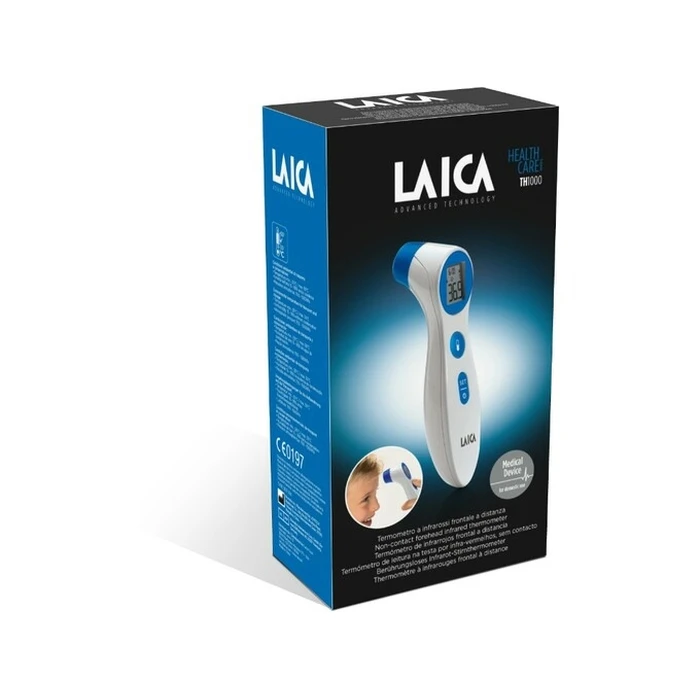 Θερμόμετρο Μετώπου Laica Digital Contactless Infrared For Head, Ear And Liquids Th1000