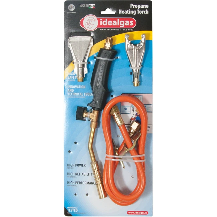 Idealgas aw_568685 Gas Soldering Iron / Torch IFKSF109 - LPG with 3 Nozzles