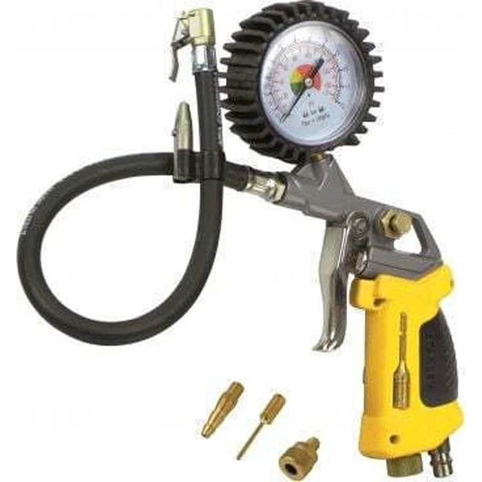 Stanley Inflation Gun 10 bar with LED and 3 Nozzles - 150532XSTN614