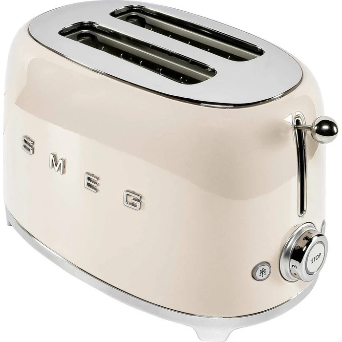 Smeg Φρυγανιέρα 2 Θέσεων 950W – Μπεζ (TSF01CREU)
