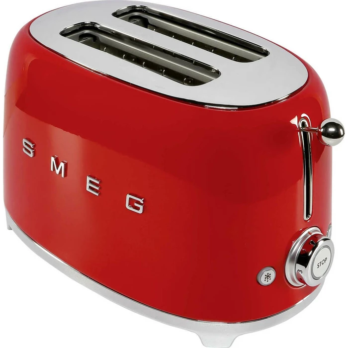 SMEG TSF01RDEU Φρυγανιέρα 2 Θέσεων 950W Κόκκινη