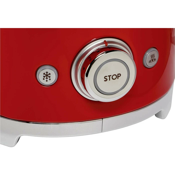 SMEG TSF01RDEU Φρυγανιέρα 2 Θέσεων 950W Κόκκινη