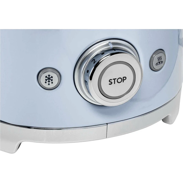 SMEG 50's Retro Style 2-Slice Toaster TSF01PBEU Blue