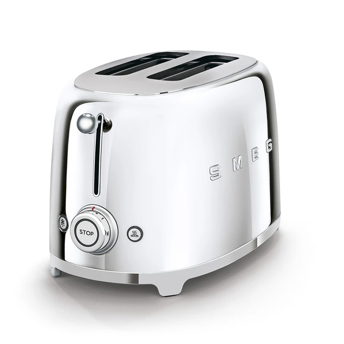 Φρυγανιέρα SMEG 50's Style 2 φέτες Χρώμιο TSF01SSEU