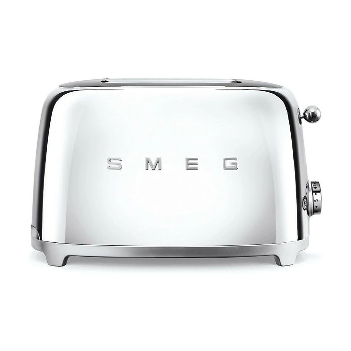 Φρυγανιέρα SMEG 50's Style 2 φέτες Χρώμιο TSF01SSEU